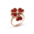 18K Sweet Alhambra Effeuillage Ring