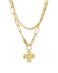 Chunky Cross Necklace Set