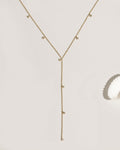 Crystal Lariat Necklace