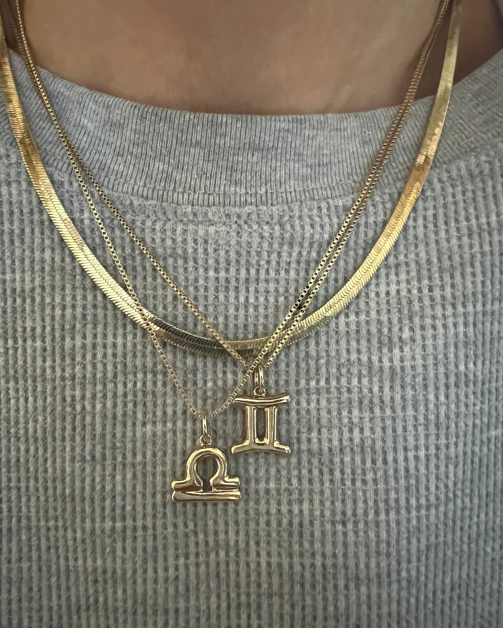 Bubble Zodiac Necklace