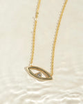 Diamond Evil Eye Necklace