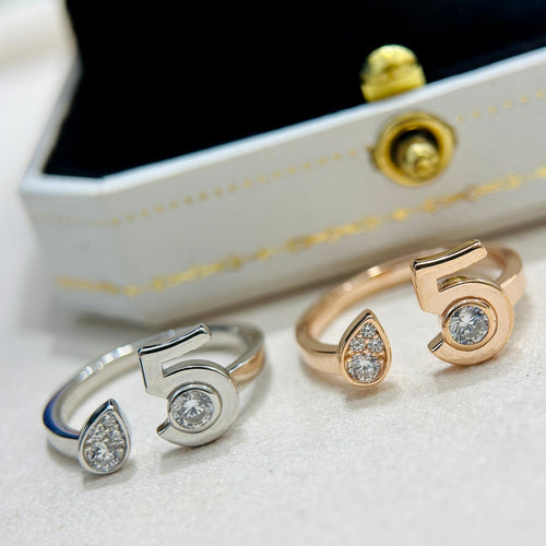 18K CC No.5 Ring