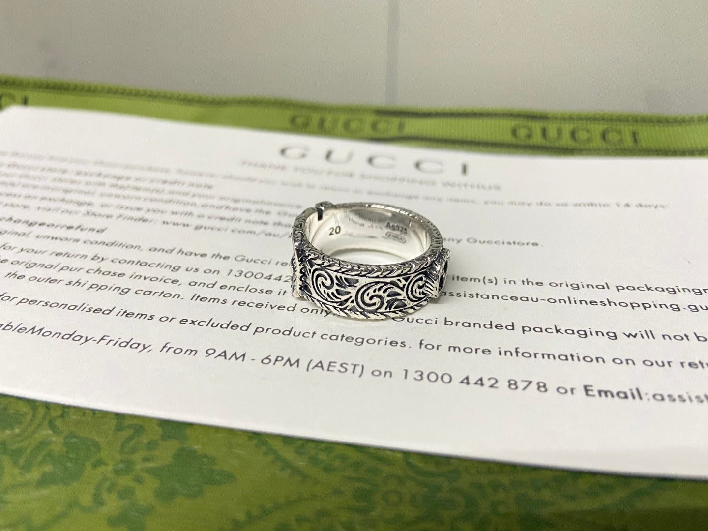 Double G Garden Gatto Ring