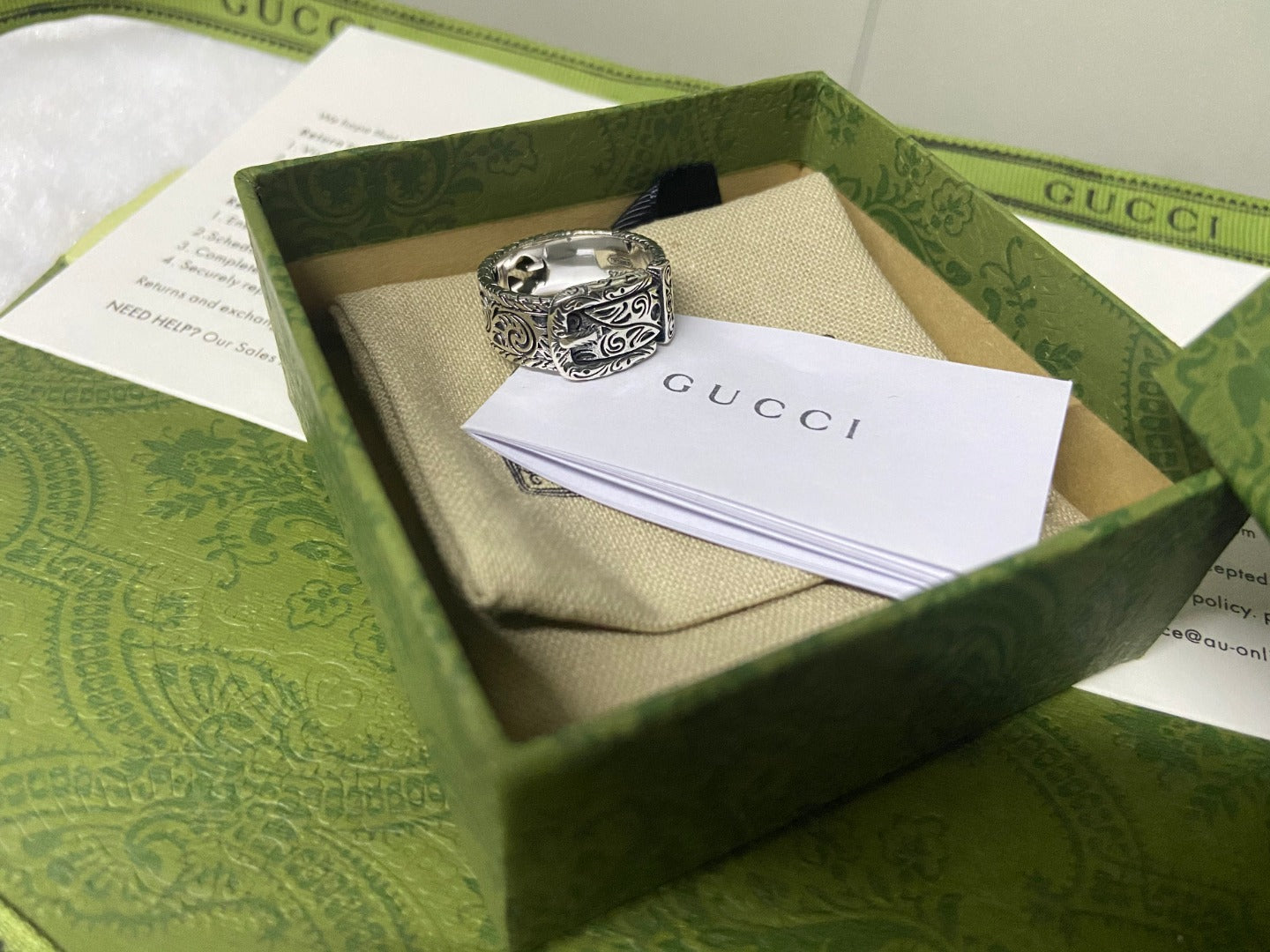 Double G Garden Gatto Ring