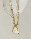 Initial Heart Necklace
